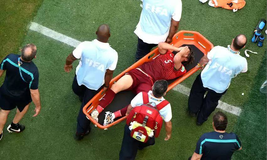 Травма в футболе